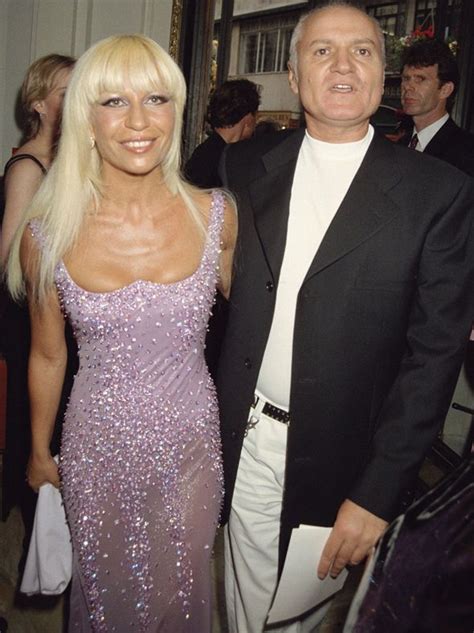 gianni donatella versace young|donatella versace old pictures.